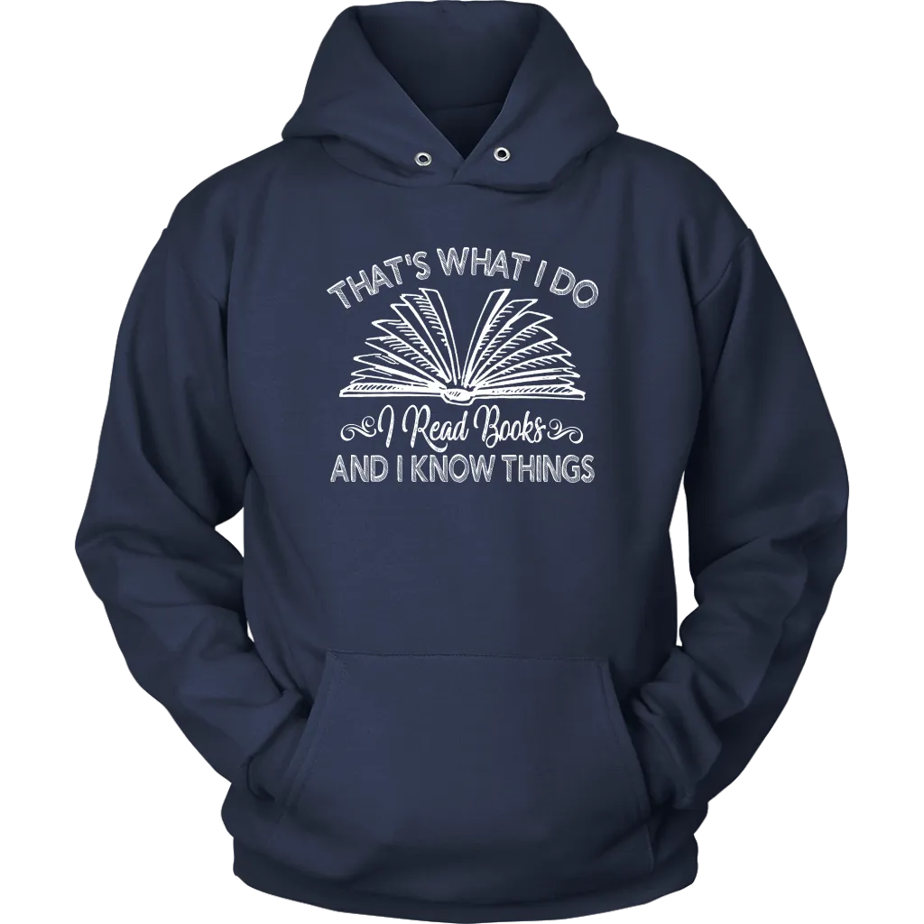 "I Read Books" Hoodie