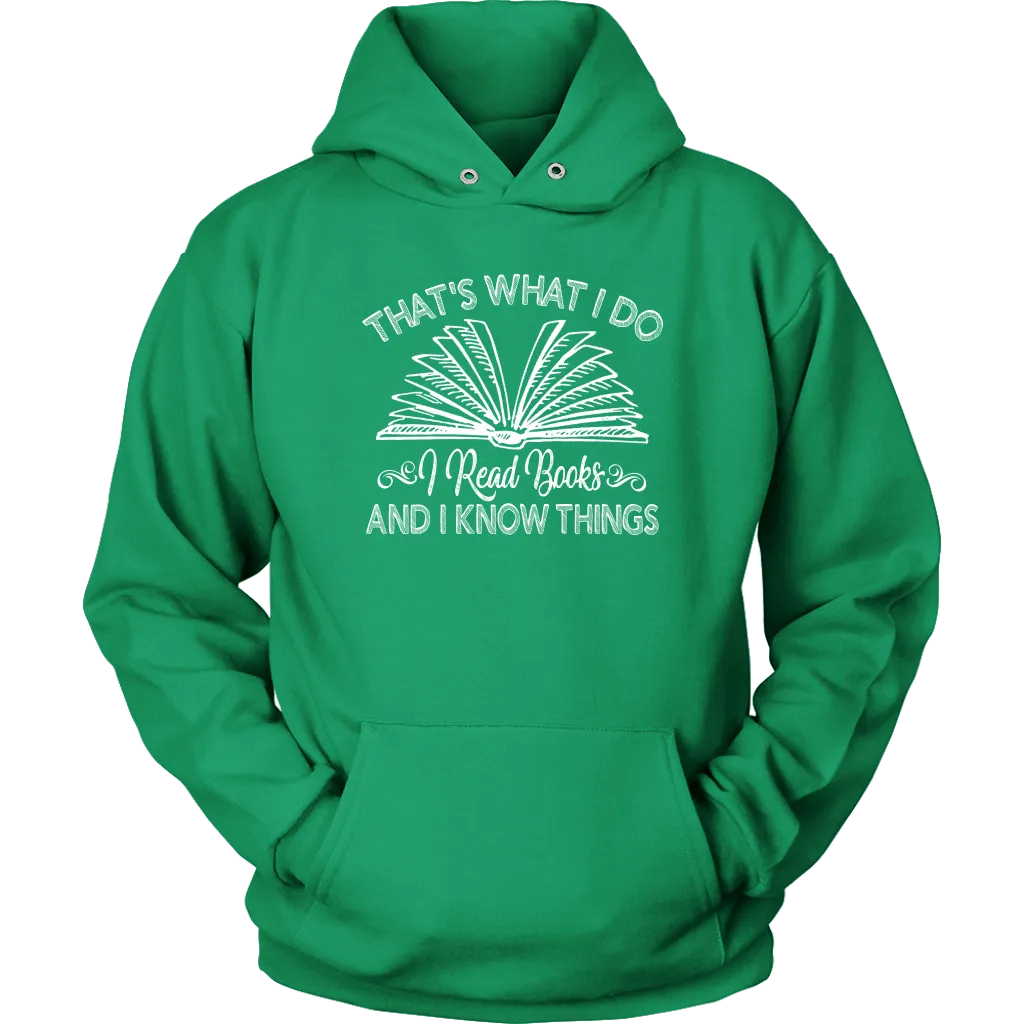 "I Read Books" Hoodie