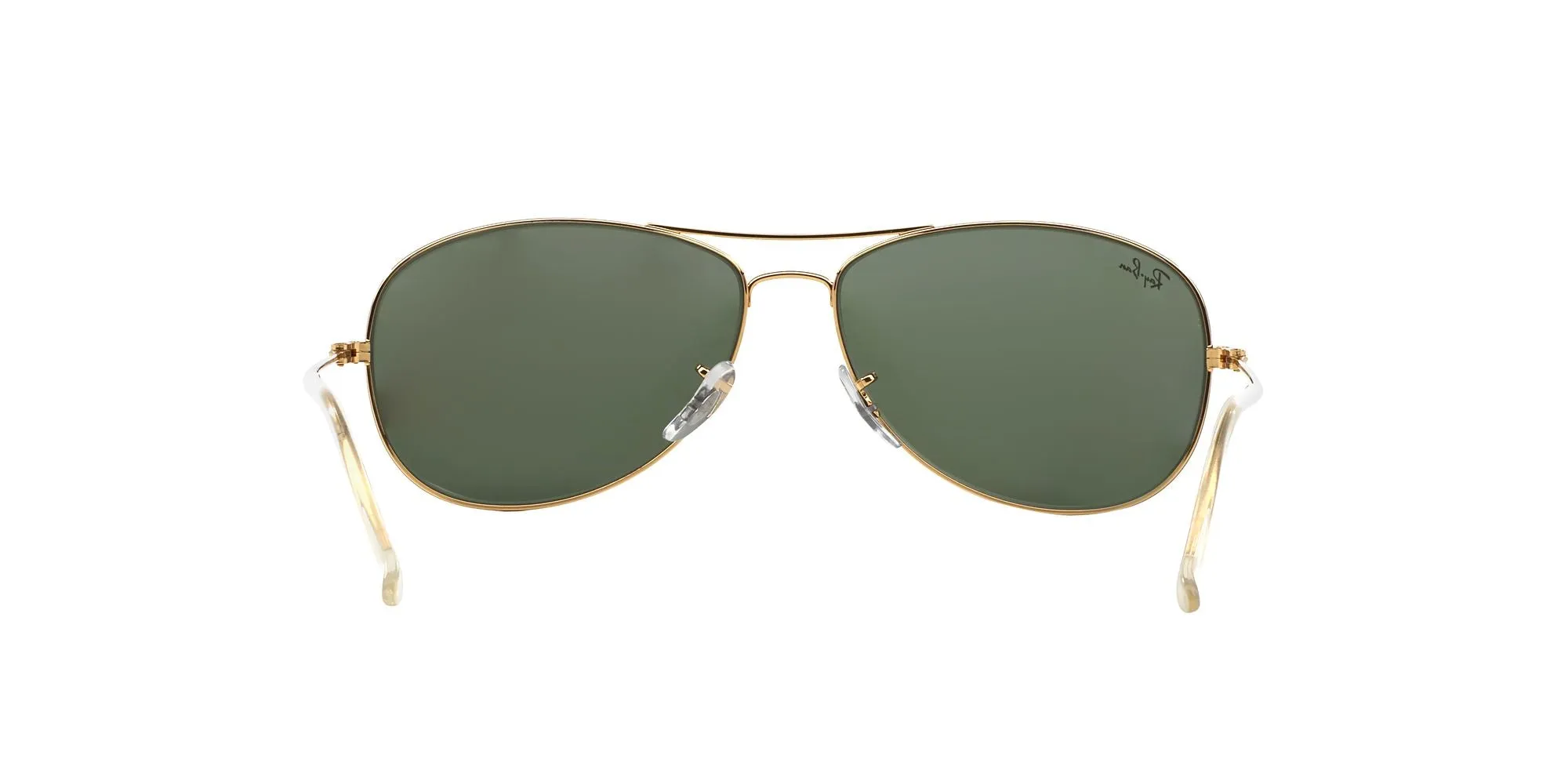 Ray-Ban Cockpit Aviator Non-Polarized Sunglasses - Arista/Green