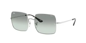 Ray-Ban Square 1971 Washed Evolve Non-Polarized Sunglasses - Silver/Light Blue Photochromic Evolve