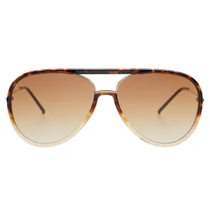 Shay Tortoise Aviator Sunglasses 92-1