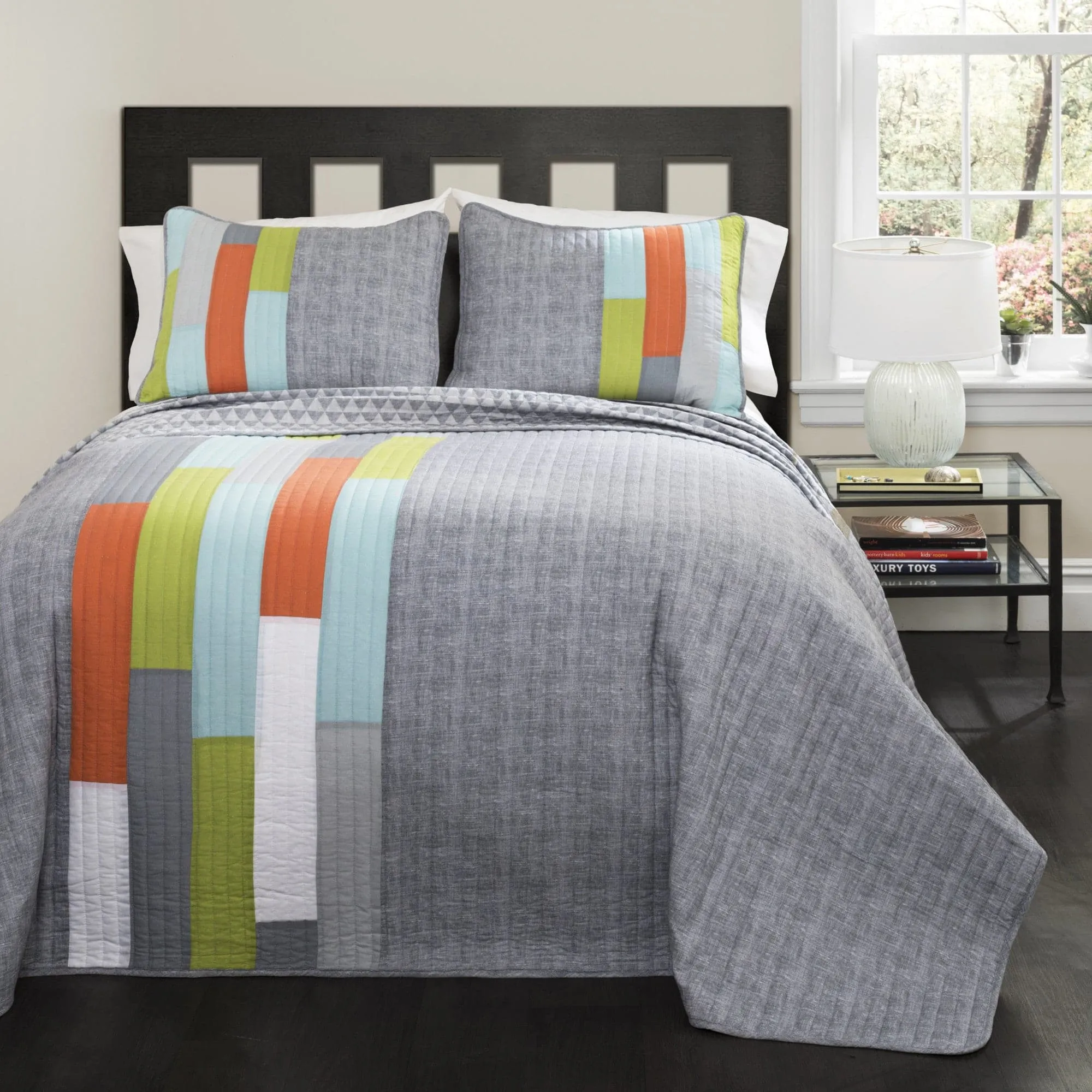 Shelly Stripe Quilt Set