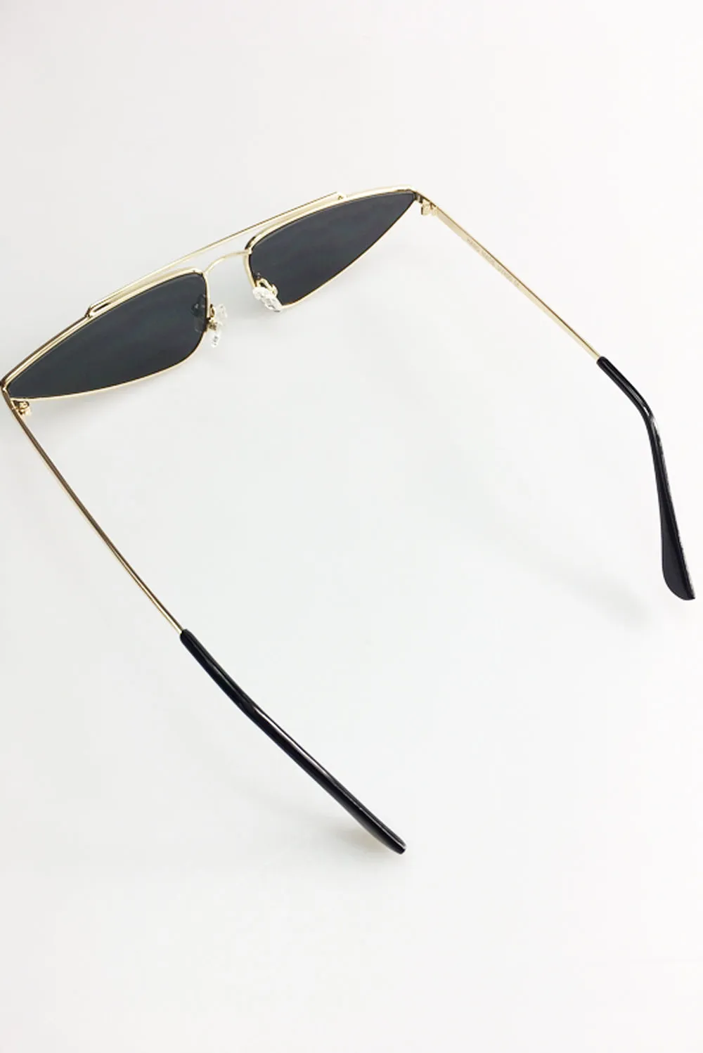 Skinny Cat Eye Sunglasses