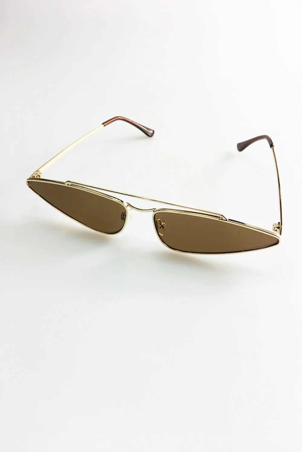 Skinny Cat Eye Sunglasses