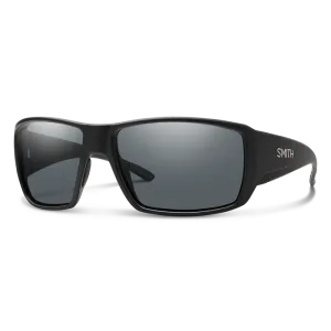 Smith Guide's Choice Matte Black Frame - ChromaPop Glass Polarized Gray Lens - Polarized Sunglasses