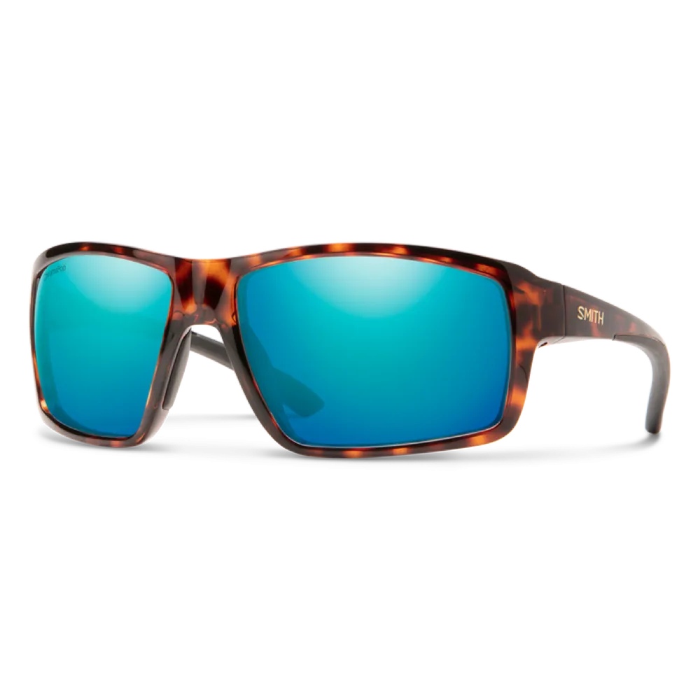 Smith Hookshot Tortoise Frame - ChromaPop Polarized Opal Mirror Lens - Polarized Sunglasses