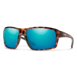 Smith Hookshot Tortoise Frame - ChromaPop Polarized Opal Mirror Lens - Polarized Sunglasses