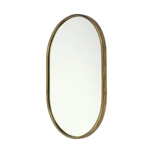 Sylvia Wall Mirror Gold Metal