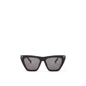 TUMI Womens 507 Cat Eye Non-Polarized Sunglasses - Black