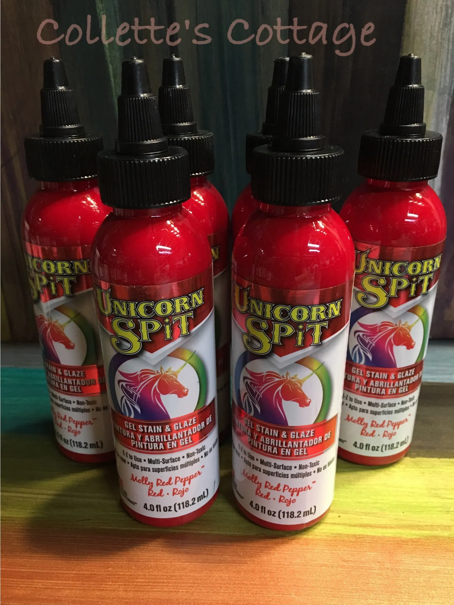 Unicorn SPiT Gel Stain - Molly Red Pepper