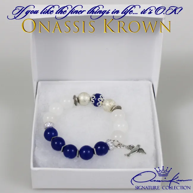 Zeta Dove Charm Bracelet